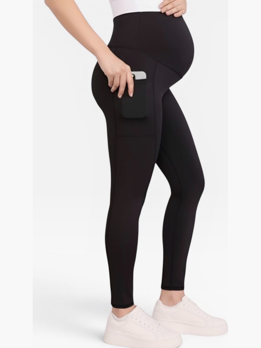 Motherhood Maternity Black Straight Leg Maternity Pants